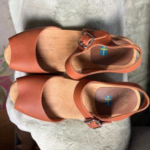 MIA Anja Sandal Clog Size 40 Brown